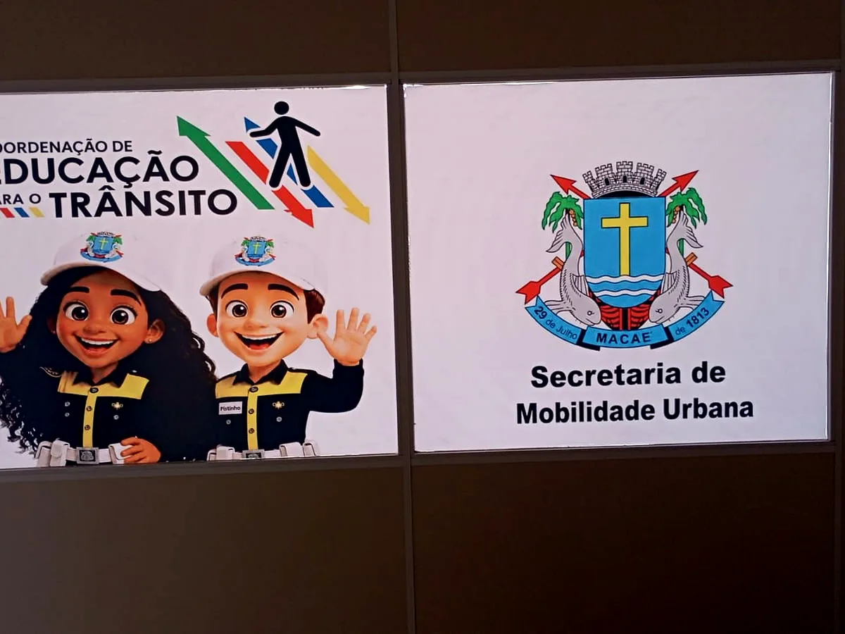 Painéis da Secretaria de Mobilidade Urbana